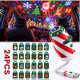 Light Up Your Car Window With Christmas Cheer