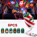Light Up Your Car Window With Christmas Cheer